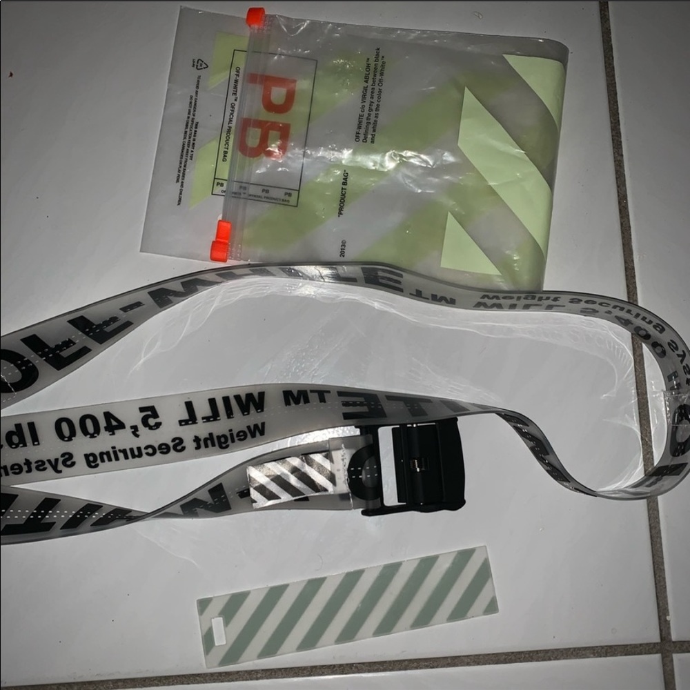 Off white belt